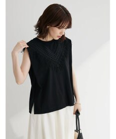 Green Parks ・ＳＵＧＡＲ　ＳＰＯＯＮ　フリンジフレンチＴシャツ