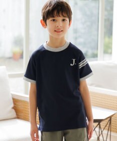 J.PRESS KIDS 【吸水速乾】【100-130cm】ポンチローマ ラグランＴシャツ