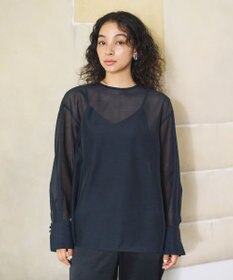 #Newans シアープルオーバーシャツ