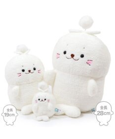 Mother garden しろたん お座り ふわふわ草 ぬいぐるみ 28cm