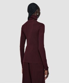 JOSEPH 【洗える】シルクストレッチハイネックトップ