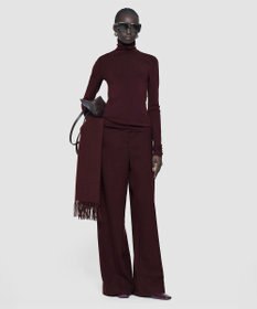 JOSEPH 【洗える】シルクストレッチハイネックトップ