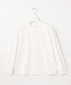 J.PRESS LADIES S 【吸水速乾】プレーティングジャージー フリル襟 カットソー