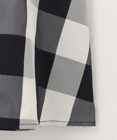 ANY L 【洗濯機可能/ウエストゴム】ビックチェックマーメイドスカート