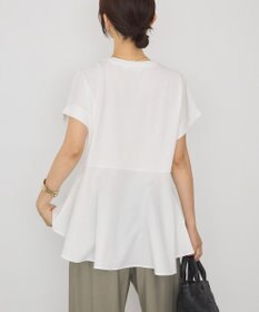 AMERICAN HOLIC アシンメトリーペプラム ドッキングプルオーバー