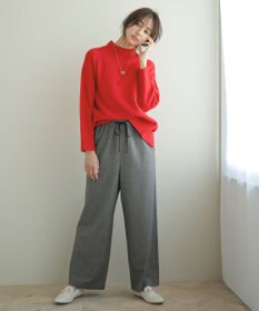 ANY SIS 【洗える】ハイネックラグラン ニット