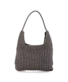 UNBILLION カシュカシュ cachecache / メタリックコード柄編みワンハンドルトート