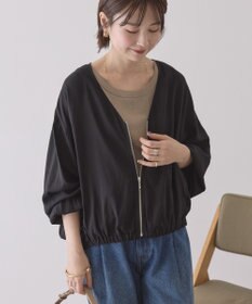 AMERICAN HOLIC Vネックドルマンブルゾン