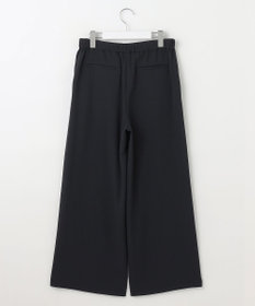 J.PRESS LADIES L 【洗える・吸水速乾・接触冷感・セットアップ対応】Light ジョーゼット ワイド パンツ