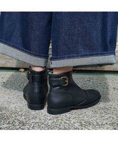 ing <ing>【WEB限定】ベルトデザインショートブーツ