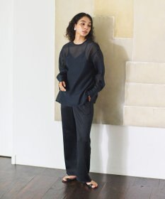 #Newans シアープルオーバーシャツ