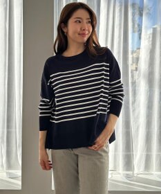 UNFILO L マイビューティ クルーネック ニット