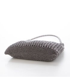 UNBILLION カシュカシュ cachecache / メタリックコード柄編みワンハンドルトート