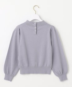 ANY SIS S 【低身長企画】バックパール調ポイント ニット