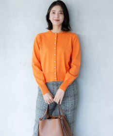 組曲 【洗える・6色展開】Elenaベーシックニット カーディガン