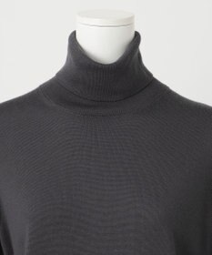 23区 S 【R(アール)】ウーステッドウールカシミヤ タートルネックニット