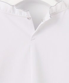 J.PRESS LADIES S 【吸水速乾】プレーティングジャージー フリル襟 カットソー