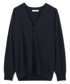 UNFILO MENS 【男女兼用】ソフトサーモ アンチピリングニット カーディガン