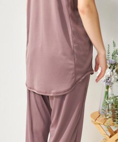 OP／FILA 【FILA】犬や猫の毛がつきにくいルームウェア上下セット/半袖