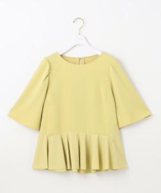 ANY SIS 【撥水・接触冷感・UVカット】コンフォートイージーペプラム  ブラウス