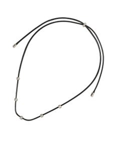 earth music&ecology メタルポイントコードネックレス