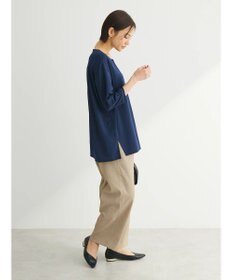 Green Parks バー付き７分袖ブラウソー