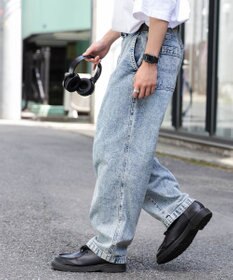 WEGO ケミカルバギーパンツ