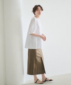 #Newans 【イージーケア】ラグランスリーブステッチブラウス