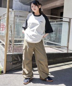 WEGO 【ユニセックス着用ITEM】ラグラングラフィックBIG　T（SS）