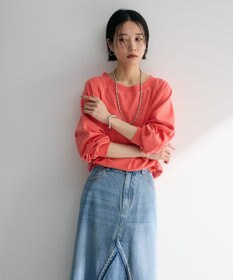 Green Parks ピグメントボートネックプルオーバー