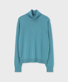 Paul Smith ドレープウール ストライプ タートルネック ニット