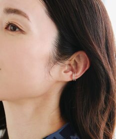 Tiaclasse 配色ラインイヤーカフ