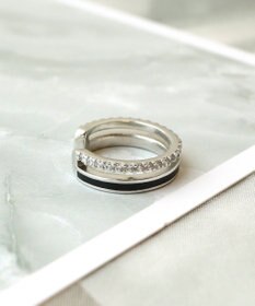 Tiaclasse 配色ラインイヤーカフ