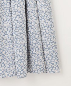 Feroux 【洗える】フラワープリントドロスト ワンピース