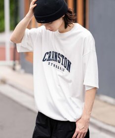 WEGO 【接触冷感/ユニセックス着用ITEM】カレッジロゴグラフィックT（SS）