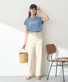 earth music&ecology 【接触冷感/洗濯機可】Ｈａｕｔｓ－ｄｅ－ＦｒａｎｃｅフレンチＴ