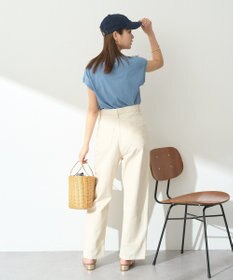 earth music&ecology 【接触冷感/洗濯機可】Ｈａｕｔｓ－ｄｅ－ＦｒａｎｃｅフレンチＴ