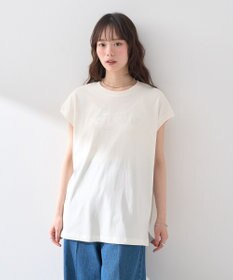 earth music&ecology 【接触冷感/洗濯機可】Ｈａｕｔｓ－ｄｅ－ＦｒａｎｃｅフレンチＴ