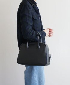 TIDEWAY MOSS グリッド ボストンバッグ M