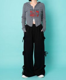 WEGO サイドリボンスウェットパンツ