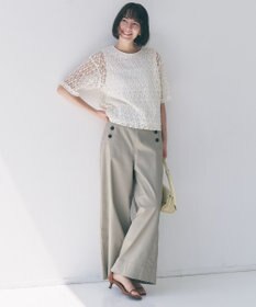 UNFILO 【セットアップ着用可】UNFILO DENIM light マリンパンツ