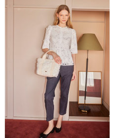 TOCCA 【洗える】SCALLOP DENIM パンツ