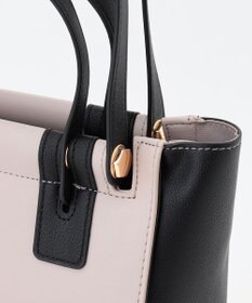 組曲 2WAYハンドルスクエアトート バッグ