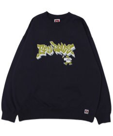 WEGO 【ユニセックス着用ITEM/MLサイズ展開】別注BENDAVISバブルロゴプルオーバー
