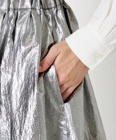 NAVE 【Nave】ホイルプリント スカート