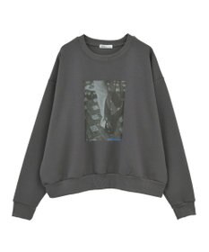 CRAFT STANDARD BOUTIQUE フォトプリントダンボールプルオーバー