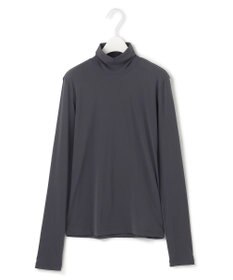 ICB 【洗える】 パウダリーチュール ハイネックトップス