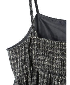 Green Parks ・ＥＬＥＮＣＡＲＥ　ＤＵＥ　ツイードキャミワンピース