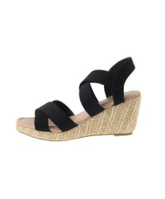 Green Parks ・ｍｉｎｉａ　ゴムウェッジサンダル