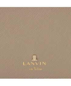 LANVIN en Bleu リュクサンブール 二つ折りコンパクト財布